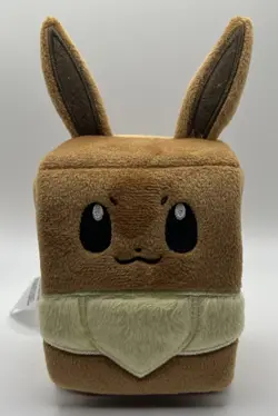 NEW Plush Eevee Deck Box - Prismatic Evolutions Super Premium - Furry & Fuzzy - Image 1