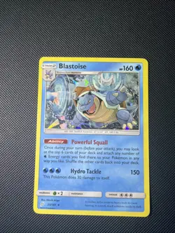 Pokemon Blastoise 25/181 Deck Exclusives Cracked Ice Holo - Image 1