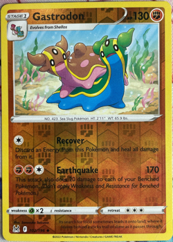Gastrodon Reverse Holo - 102/196 - Lost Origin Pokemon 2022 - Image 1
