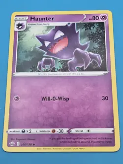 Haunter 056/198 Uncommon Sword & Shield: Chilling Reign Pokemon NM - Image 1