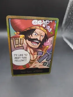 One Piece Card Don!! Gol D. Roger Gold ENGLISH OP13 Carrying on His Will TCG CCG - Image 2