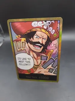 One Piece Card Don!! Gol D. Roger Gold ENGLISH OP13 Carrying on His Will TCG CCG - Image 3