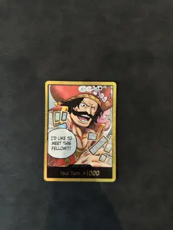 One Piece Card Don!! Gol D. Roger Gold Don ENGLISH OP13 Carrying on His Will - Image 1
