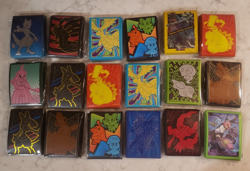 Pokemon Card Sleeves lot of 18 - Ascended Heroes Perfect Order Lost Origin Crown - Image 1
