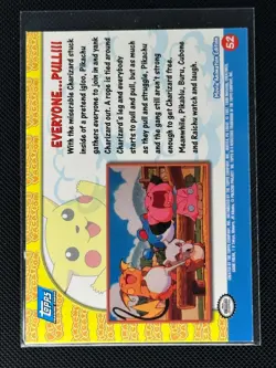 Everyone... Pull!!! #52 Topps The First Movie Trading Cards Pokemon Holo Foil - Image 2