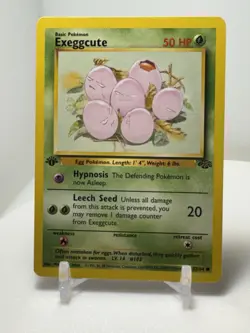 Exeggcute 52/64 Jungle 1st Edition Pokemon Card - Image 1