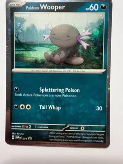 Paldean Wooper 041 Sv: Scarlet & Violet Promo Cards Holo NM - Image 1