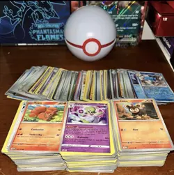 Pokemon TCG Bulk Card Lot 500+ Common &(150+ Holos & Reverse Holos)No Energies - Image 1