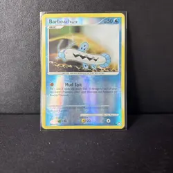 Barboach 72/123 Reverse Holo Mysterious Treasures Pokemon Card Excellent - Image 1