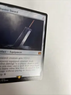Buster Sword Nonfoil Card #0255 MTG LP - Image 2