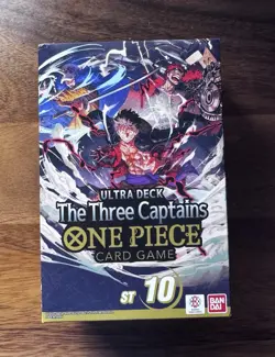 Ultra Deck the Three Captains One Piece Card Game, ST10, Sealed - Image 1