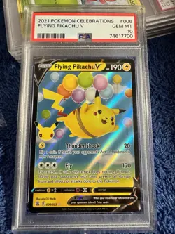 Flying Pikachu V 006/025 Pokemon Celebrations Card - PSA 10 GEM MT - Image 1