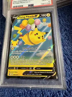 Flying Pikachu V 006/025 Pokemon Celebrations Card - PSA 10 GEM MT - Image 3