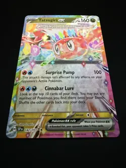 Tatsugiri ex 142/191 SSP Double Rare Holo Pokemon TCG Card Near Mint NM - Image 3
