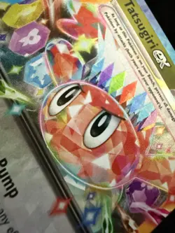 Tatsugiri ex 142/191 SSP Double Rare Holo Pokemon TCG Card Near Mint NM - Image 4