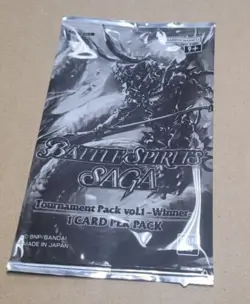 Battle Spirits Saga TCG Promo Winner Tournament Pack BSS01 Sealed Bandai Card - Image 1