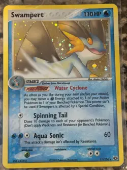 pokemon cards mixed holo lot, Swampert 11/106, Jirachi 26/146 - Image 4