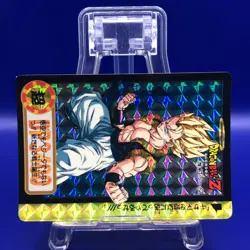 Gogeta 216 Dragon Ball Z Bandai Carddass Card 1990's Retro Japanese TCG - Image 2