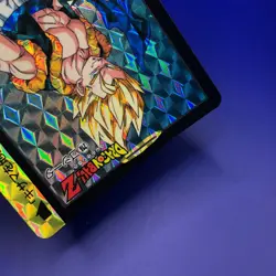 Gogeta 216 Dragon Ball Z Bandai Carddass Card 1990's Retro Japanese TCG - Image 5