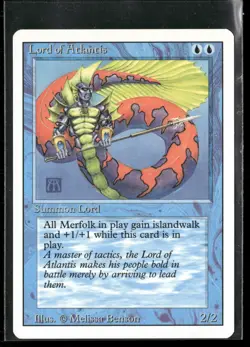 Lord of Atlantis Revised Edition MTG NM - Image 1
