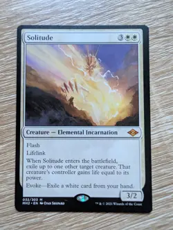 MTG Magic the Gathering Solitude (32/765) Modern Horizons 2 NM - Image 1