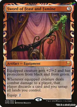 Sword of Feast and Famine [MPS - 28] - NM [Foil] TCG MTG - Image 1