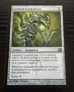 Grafted Exoskeleton - Scars of Mirrodin Magic the Gathering MTG - Image 1