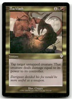 Backlash #234 (LP) Invasion INV Magic MTG - Image 1