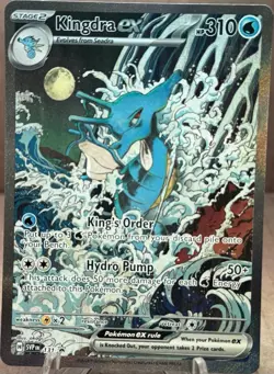 Pokemon Kingdra ex 131 SV Black Star Promo Holo Stage 2 HP 310 English - Image 1
