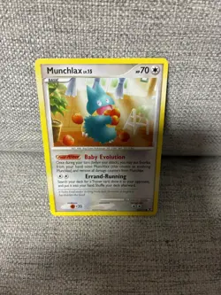 Pokemon TCG Munchlax 70/111 Rising Rivals (HP) - Image 1