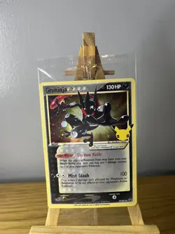Greninja Gold Star SWSH144 Pokemon Celebrations Promo Card Sealed - Image 1