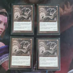 MTG - x4 Ensnaring Bridge - Stronghold - Magic the Gathering - - Image 1
