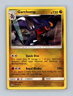 Garchomp 99/156 Rare Ultra Prism Pokemon Lightly Played - Image 1