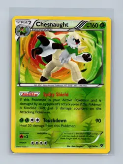 Chesnaught 14/146 Holo Rare XY Pokemon Reverse Holo Lightly Played - Image 1