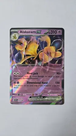 Pokemon 151 Alakazam Promo - No Stars Error - Image 1