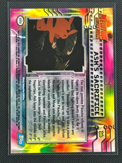 Ash's Sacrifice #36 Topps The First Movie Trading Cards Pokemon Near Mint - Image 2