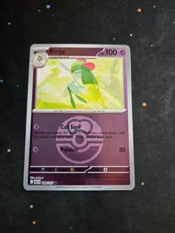 Kirlia (Love Ball) 088/217 Common Ascended Heroes Pokemon Reverse Holo NM - Image 1