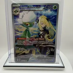 Cynthia's Roserade 184/182 Illustration Rare Destined Rivals Pokemon Near Mint - Image 1