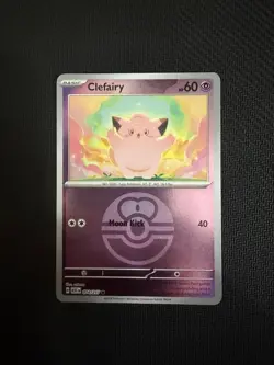 Clefairy (Love Ball) 074/217 Common Ascended Heroes Pokemon Reverse Holo NM - Image 1