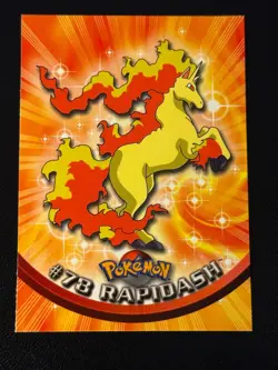 Rapidash 78 Pokemon Topps - Image 1