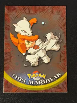 Marowak 105 Holo Pokemon Topps - Image 1