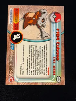 Cubone 104 Pokemon Topps - Image 2
