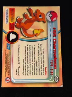 Charmeleon 05 Pokemon Topps Holo - Image 2