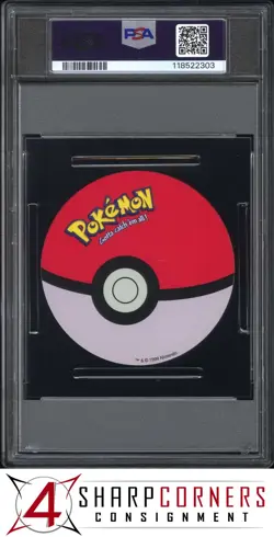 1999 POKEMON RUMMY #7 SQUIRTLE 5 OF DIAMONDS PSA 10 - Image 2