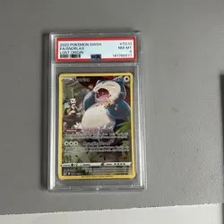 Pokemon TCG Snorlax TG10 Lost Origin PSA 8 - Image 1
