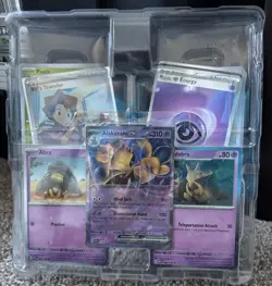 Pokemon TCG Scarlet & Violet 151 Alakazam EX Box Collection- Premium Open Packs - Image 1