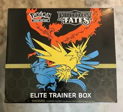 Pokemon Hidden Fates ETB Elite Trainer Box Sealed - Image 1