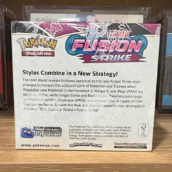 Pokemon TCG SWSH Fusion Strike Booster Box SEALED - Image 3