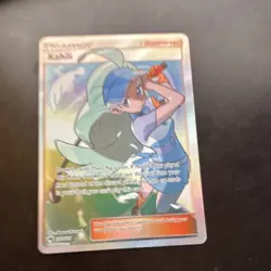 Pokemon Kahili Full Art Ultra Rare Holo 210/214 SM Lost Thunder Trainer - Image 1