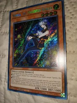 Yu-Gi-Oh Spenta, the Magistus Sealer BPRO-EN098 Burst Protocol Secret Rare - Image 2